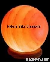 Crafted Crystal Rock Salt Lamp