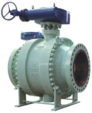 Cast Steel Trunnion Mounted Ball Valve