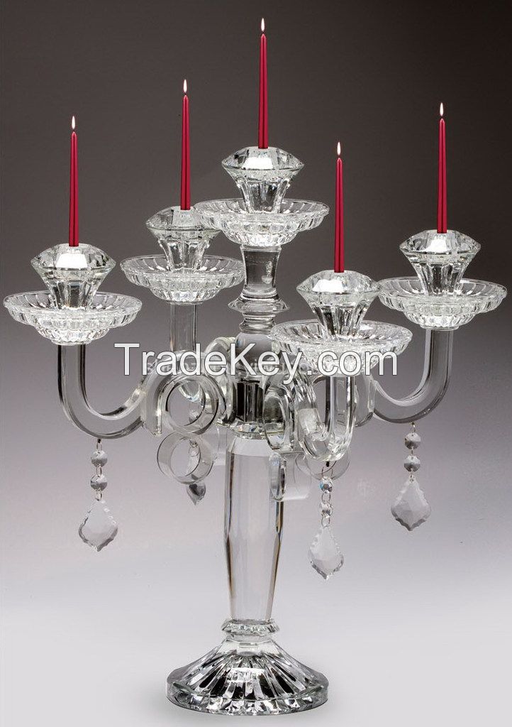 crystal candleholder   