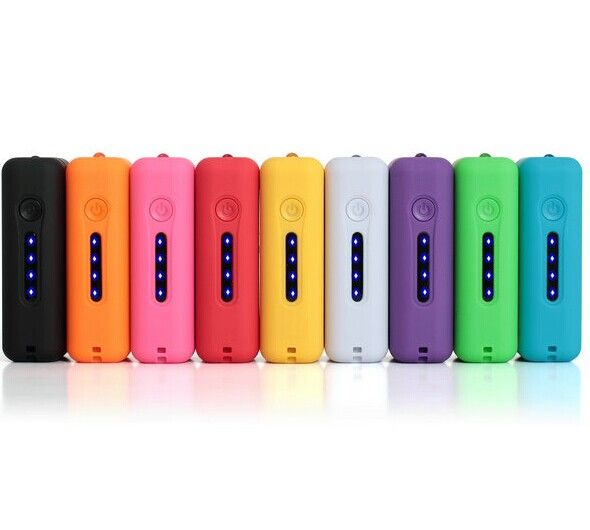 Mini power bank with LED flashlight