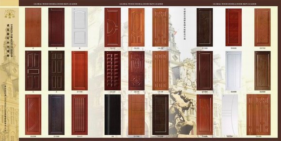 HDF Waterproof Wooden Door &amp; HDF Door Skin