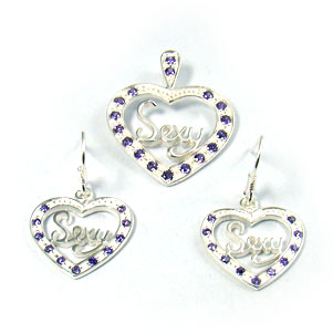 925 Sterling Silver Set Jewelry