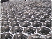 1Cr13 Hex mesh, stainless steel hex steel, hex mesh for furnace lining