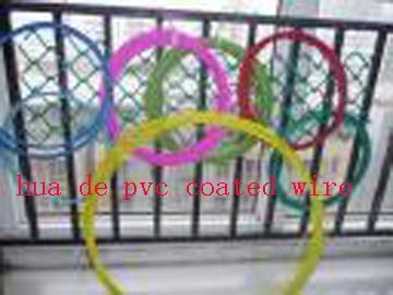 pvc coated iron wire