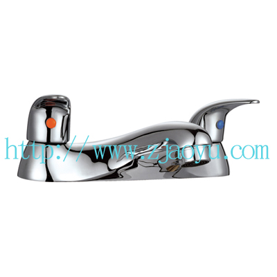 double handle basin mixer