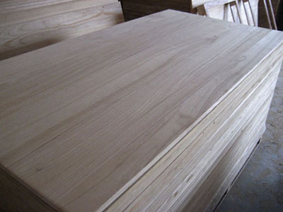 paulownia edge glue panel