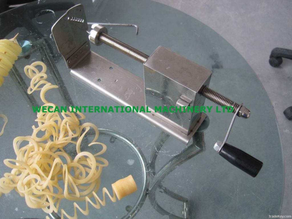 multi-functional tornado potato cutter/curly fries cutter/ribbon frie