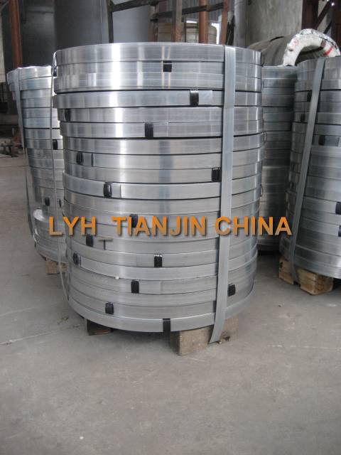 Galvanized Steel Strips , Steel Packing Strap , Steel banding strip , Hoop Iron