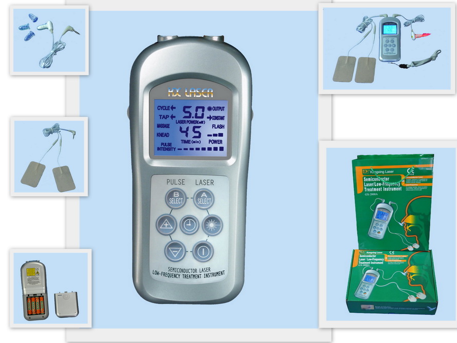 semiconductor laser/low-frequency treatment instrument, GX-2000A