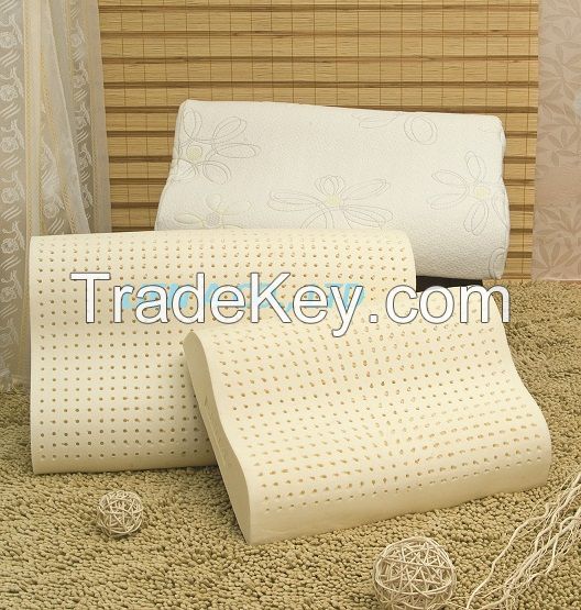 Natural Latex Pillow- 100% Natural Latex- Convoluted Peanut  Pillow