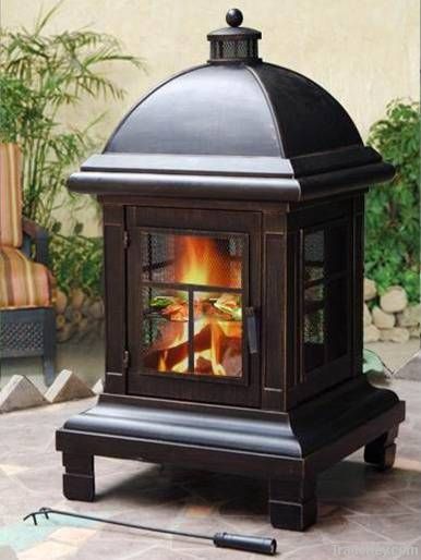 heavy-duty Iron fireplace