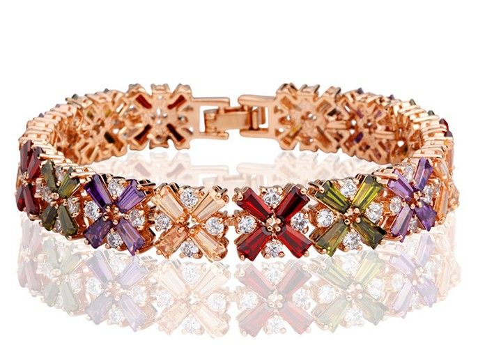 New Design Zircon Stone women Bracelet Bangles women jewelry