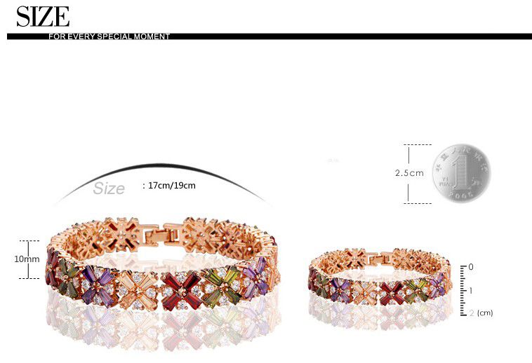 New Design Zircon Stone women Bracelet Bangles women jewelry