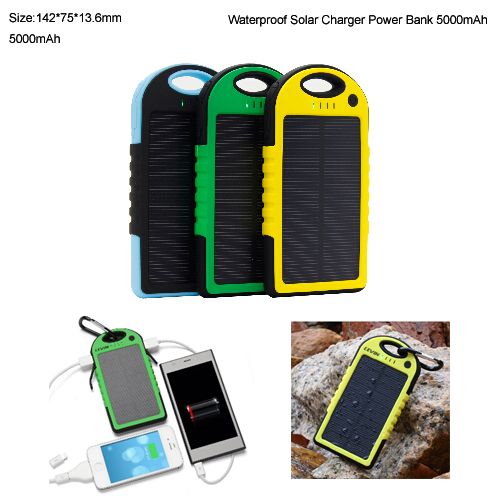 Mobile Solar Power Chargers Power Bank For Iphone, ipad, Sumsang charger