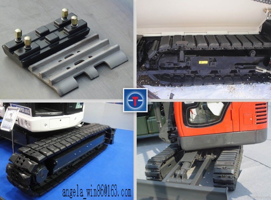 Track pad for excavator (bolt type)