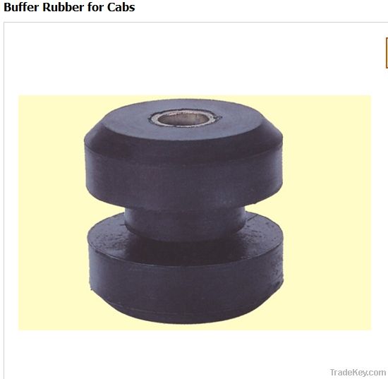 Buffer rubber for cab