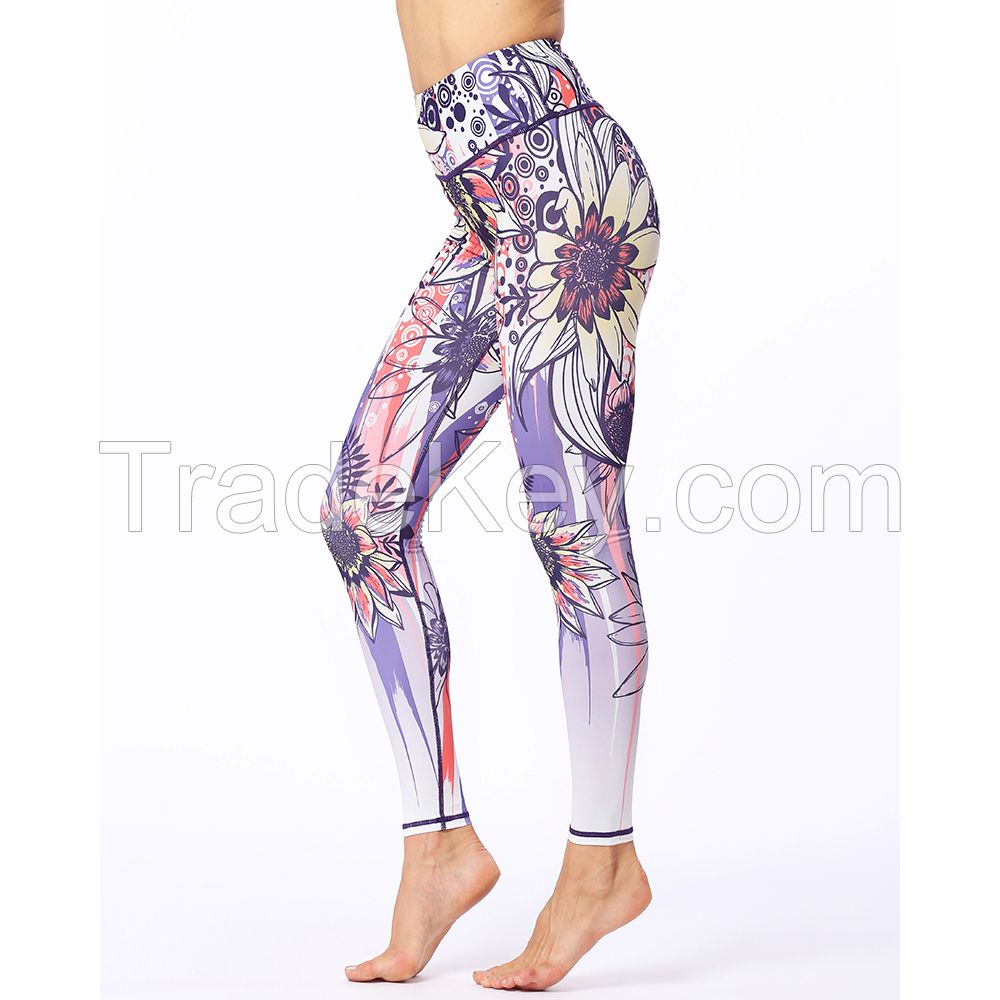 Women Leggings Women High Waist Yoga Leggings Pants High Impact Compression Leggings sportswear