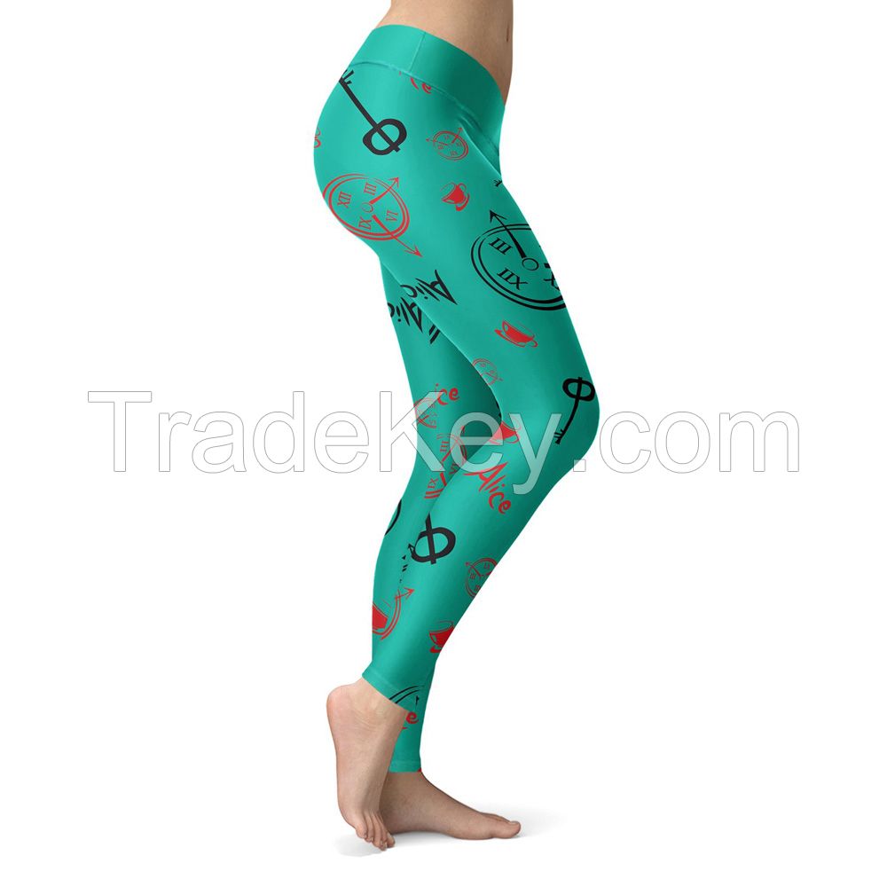 premium quality custom sublimation women leggings wholesale gym wear fitness leggings yoga wear wholesale ODM