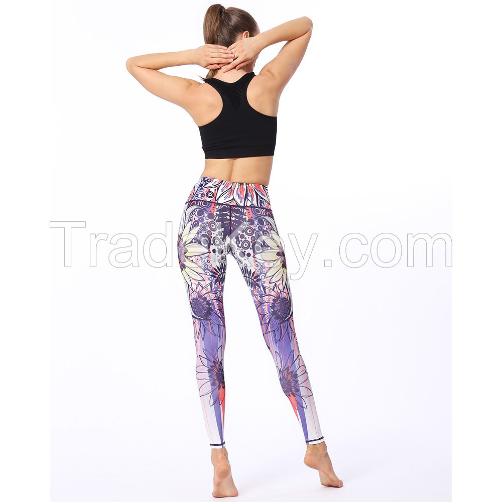 Women Leggings Women High Waist Yoga Leggings Pants High Impact Compression Leggings sportswear