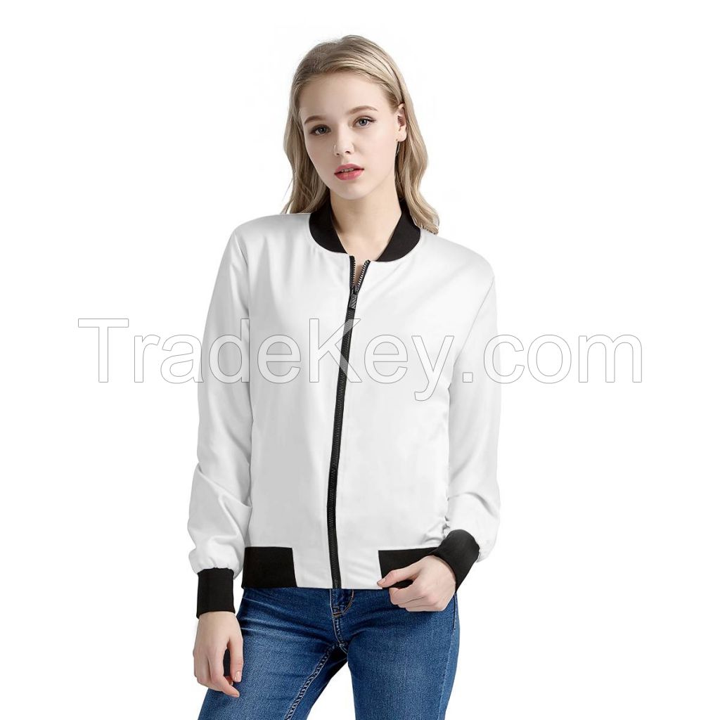 factory Direct Supply women Bomber Jacket Hip Hop Men Bomber Jacket For Outdoor Wear