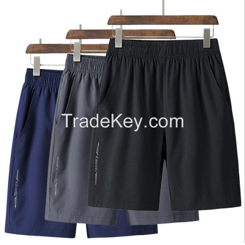 Customized Logo Solid Color Beachwear Casual Summer Wholesale Men Trunk Beach Men's Swim Shorts