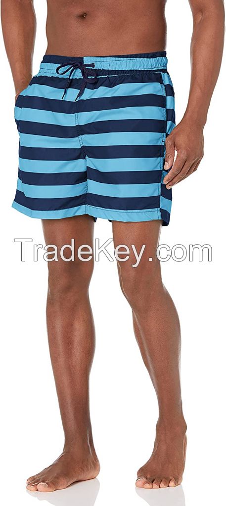 2022 Wholesale Quick Dry Beach Pants Men's Plain Color Loose Swimming Shorts Fitness Short for swim wear