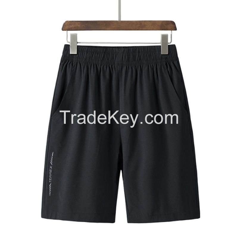 Customized Logo Solid Color Beachwear Casual Summer Wholesale Men Trunk Beach Men's Swim Shorts