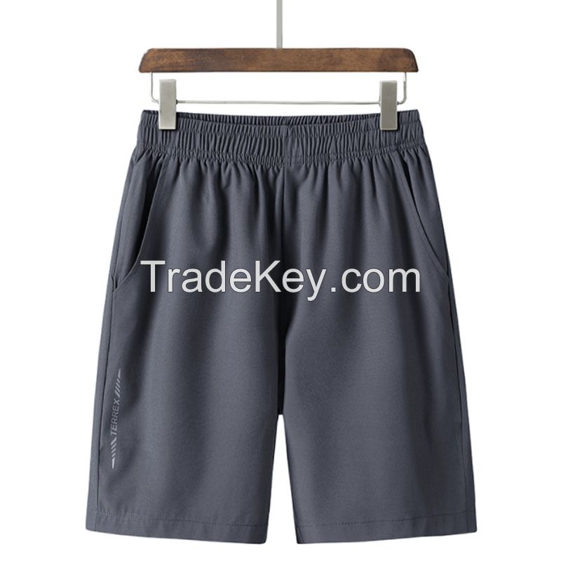 Customized Logo Solid Color Beachwear Casual Summer Wholesale Men Trunk Beach Men's Swim Shorts