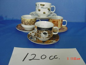 Porcelain Cup - Saucer