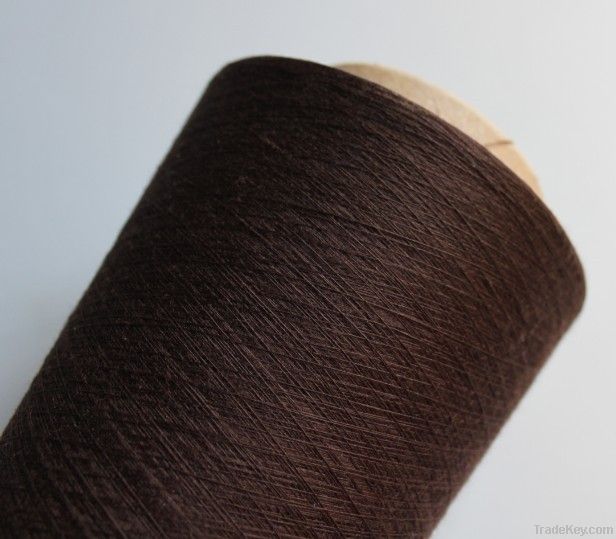 Polyester knitting yarn