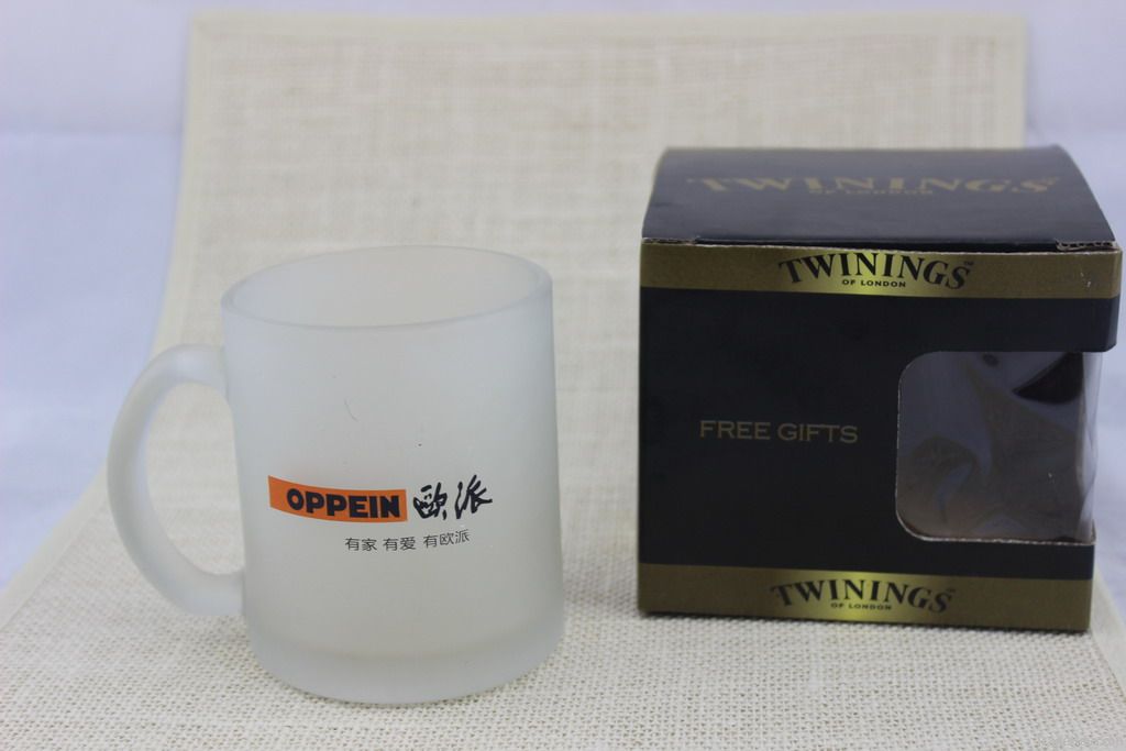 OPPEIN Branding Frosted Glass Mug