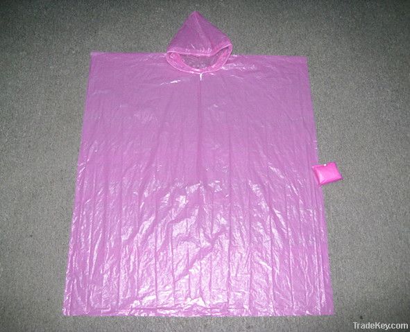 disposable rain poncho