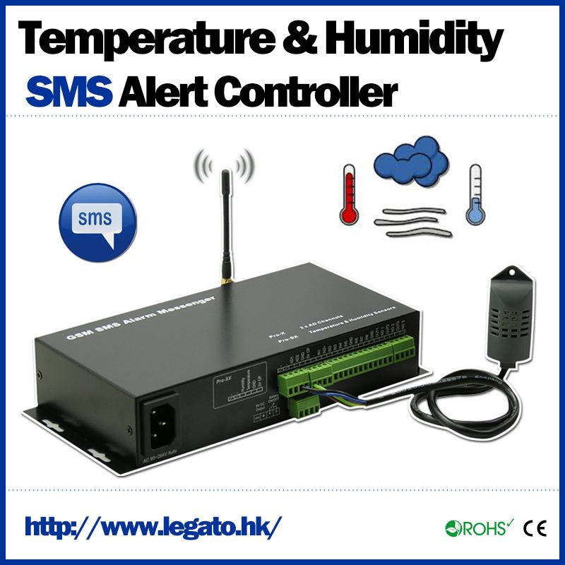 Multipoint Temperature GSM Data Logging