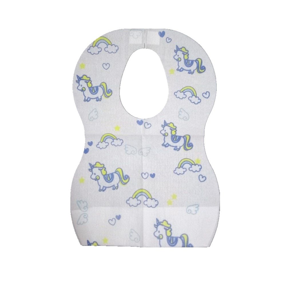 2-3 Layers Baby Bibs Waterproof with Crumb Catcher Custom Package 10 Packs