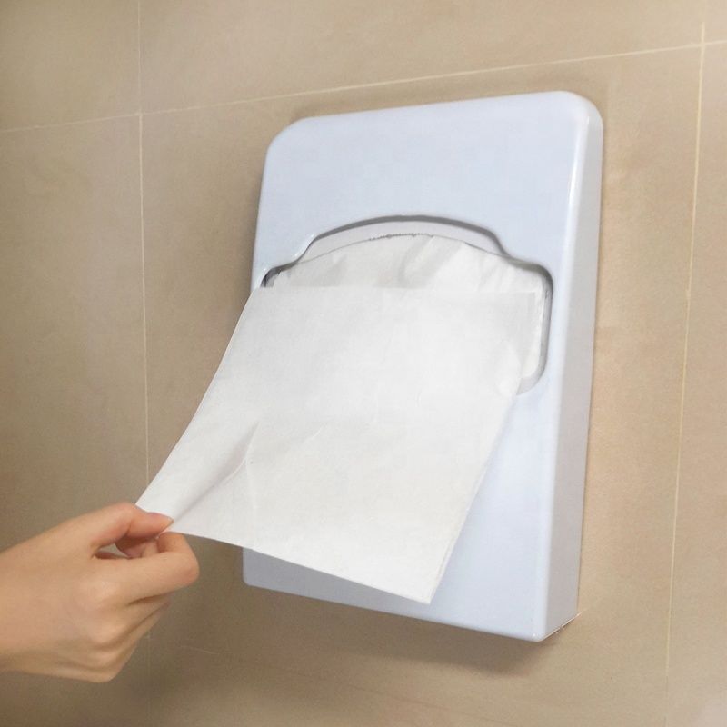 stainless steel toilet seat cover dispenser plastic seat cover dispenser 2 fold  4 fold