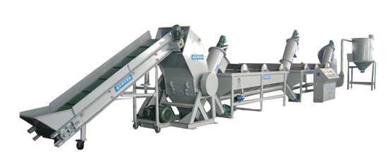 PE, PP Bottle Flake Recycling Line