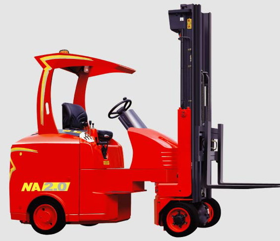 Narrow aisle forklift