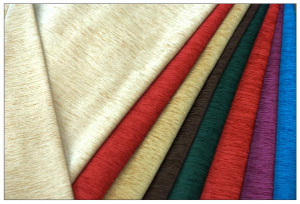 plain chenille fabric