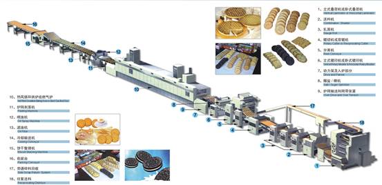 Automatic Biscuit Processing Line