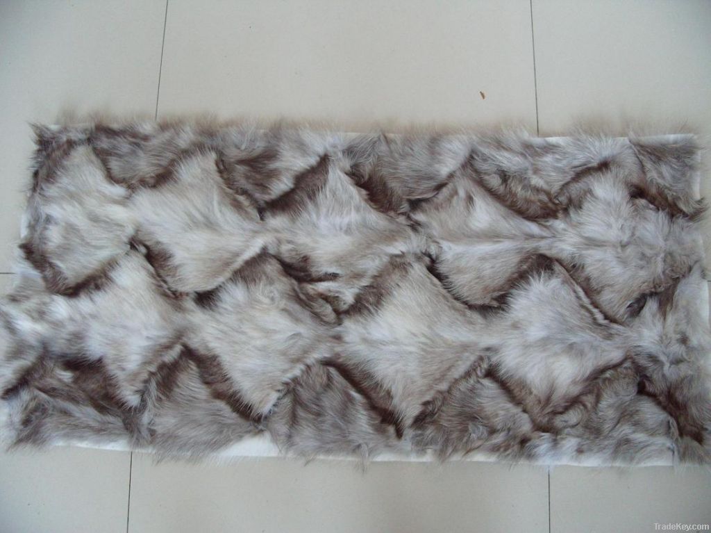 fox fur plate