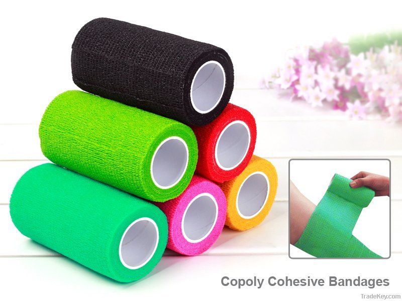 Equine cohesive bandage wrap