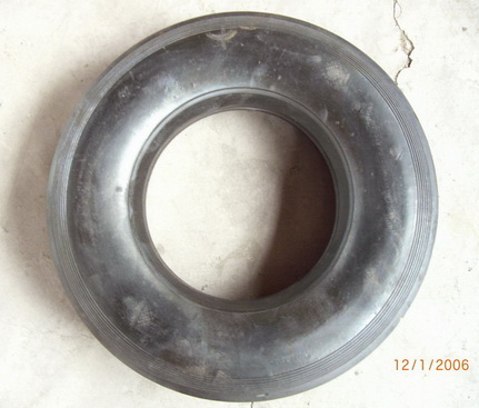 Solid tyre, solid rubber wheel