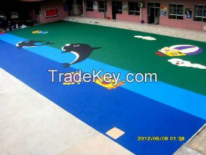 EPDM Running track , playground EPDM floor,