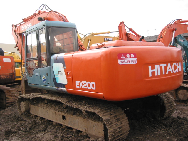 used excavator