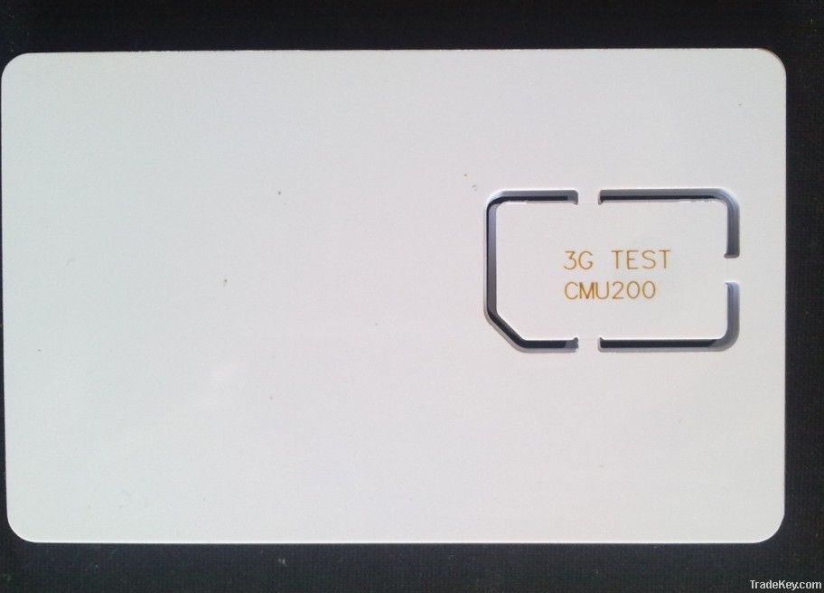 WCDMA Test Sim Cards