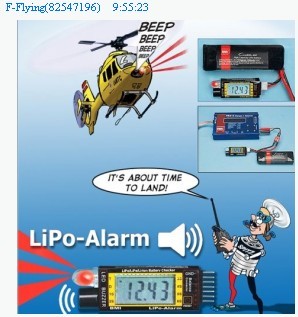 CELL METER-6 Battery testor, check the voltage of 2-6S lithium packs/LE