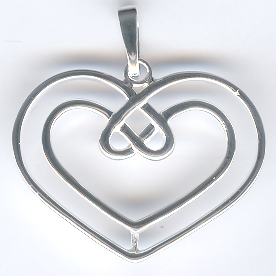 Plain silver Pendant