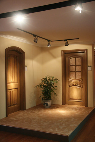 wooden door