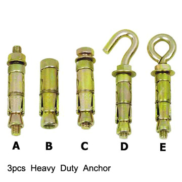 3pc shield anchor