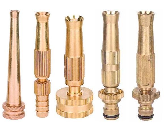 Brass Garden Hose Nozzle